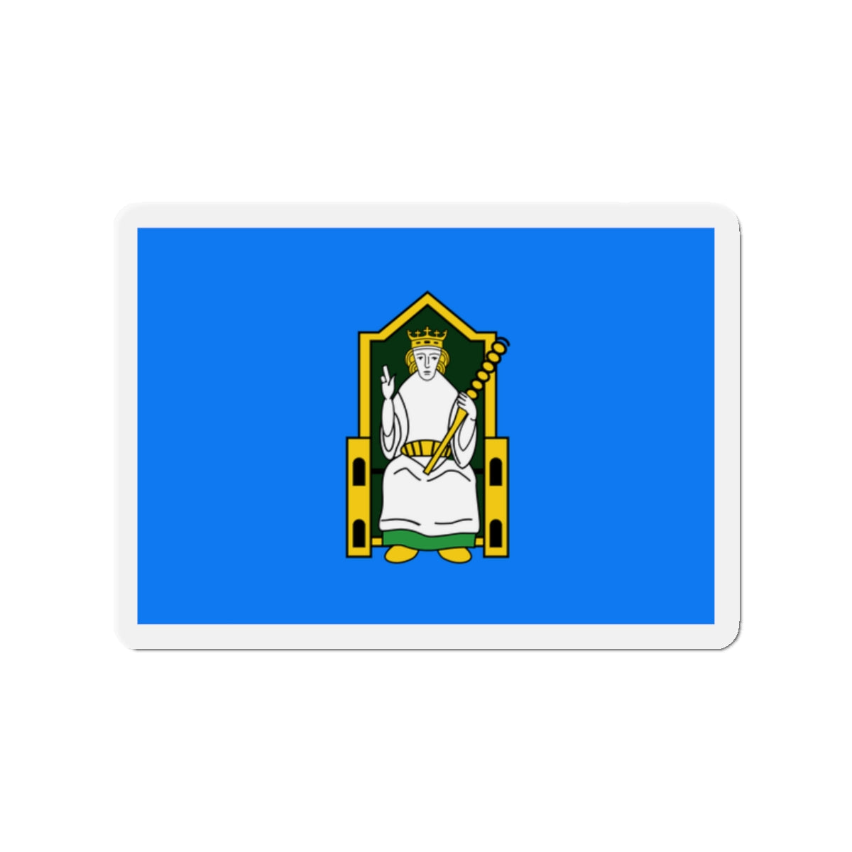 Flag of Mide Ireland - Die-Cut Magnet-2" x 2"-The Sticker Space