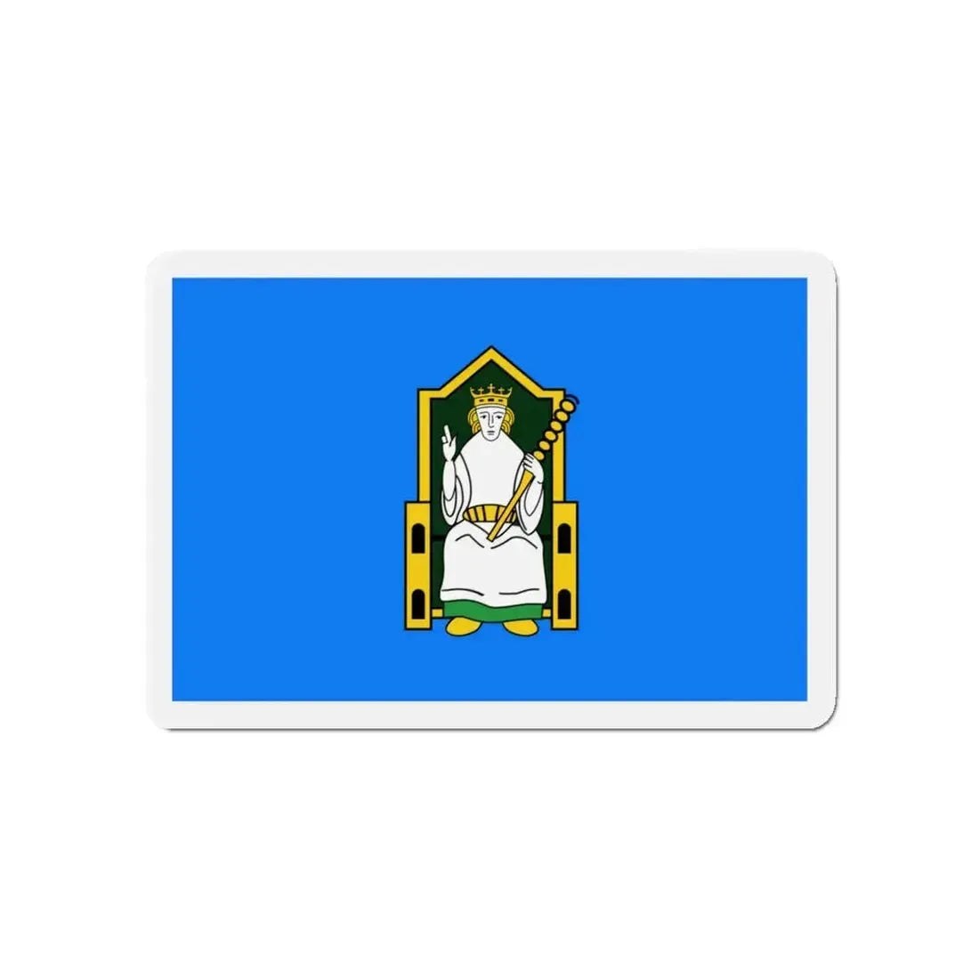 Flag of Mide Ireland - Refrigerator Magnet 4 Inch - The Sticker Space