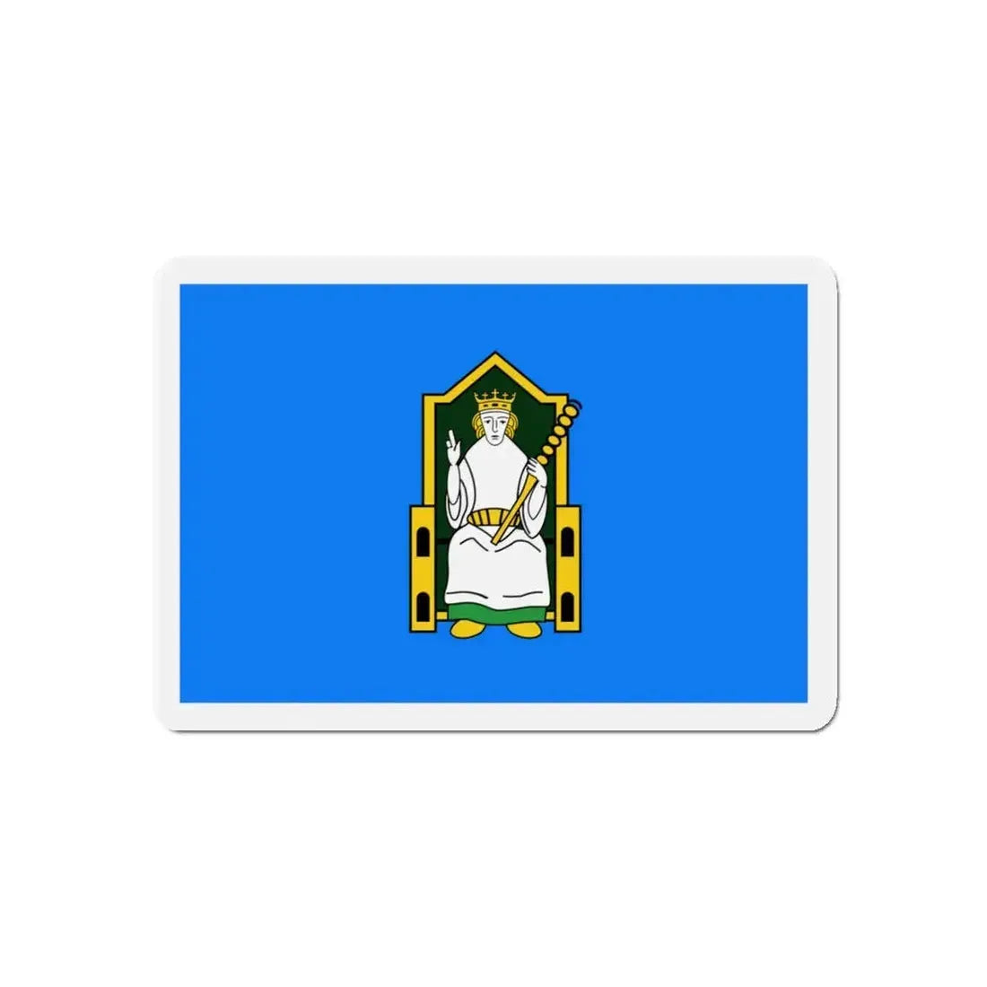 Flag of Mide Ireland - Refrigerator Magnet 5 Inch - The Sticker Space