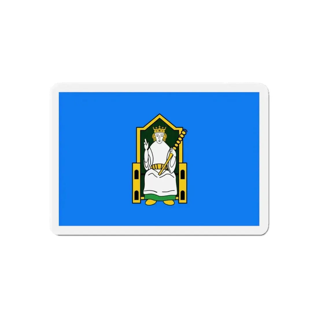 Flag of Mide Ireland - Refrigerator Magnet 6 Inch - The Sticker Space