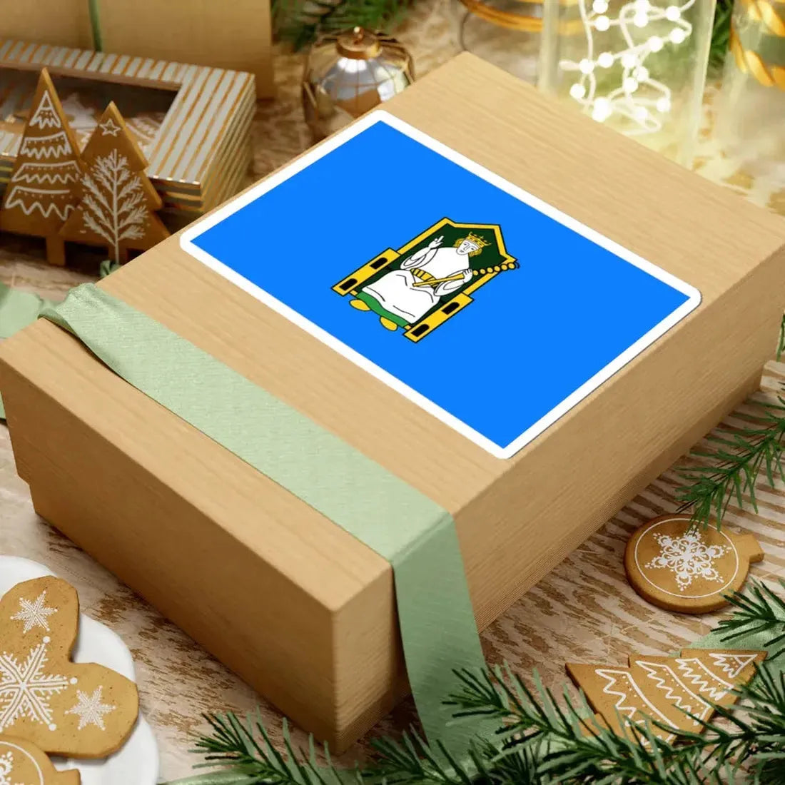 Flag of Mide (Ireland) STICKER Vinyl Kiss-Cut Decal - The Sticker Space