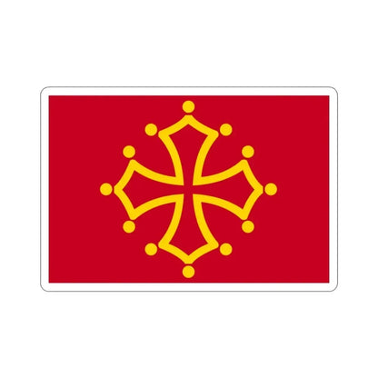 Flag of Midi Pyrénées France STICKER Vinyl Die-Cut Decal 2 Inch - The Sticker Space