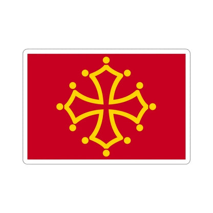 Flag of Midi Pyrénées France STICKER Vinyl Die-Cut Decal 2 Inch - The Sticker Space