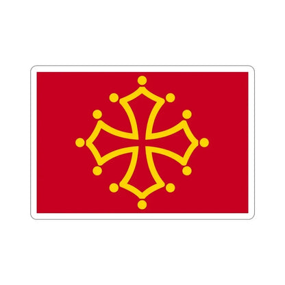 Flag of Midi Pyrénées France STICKER Vinyl Die-Cut Decal 5 Inch - The Sticker Space