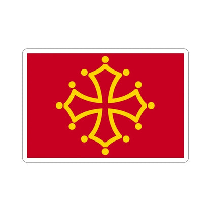 Flag of Midi Pyrénées France STICKER Vinyl Die-Cut Decal 5 Inch - The Sticker Space