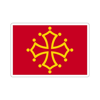 Flag of Midi Pyrénées France STICKER Vinyl Die-Cut Decal - The Sticker Space