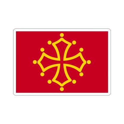 Flag of Midi Pyrénées France STICKER Vinyl Die-Cut Decal - The Sticker Space