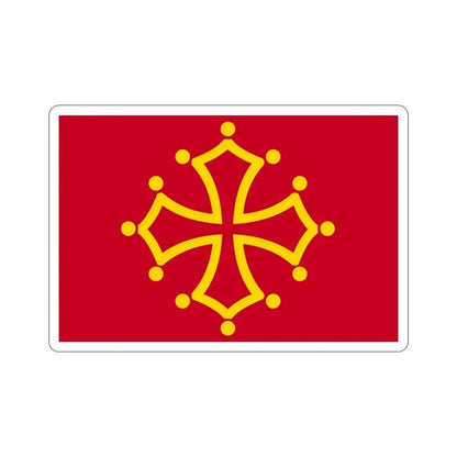 Flag of Midi Pyrénées France STICKER Vinyl Die-Cut Decal - The Sticker Space