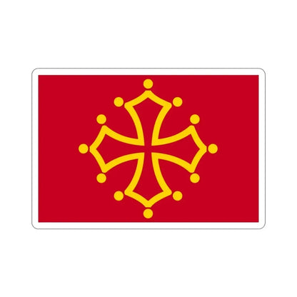 Flag of Midi Pyrénées France STICKER Vinyl Die-Cut Decal - The Sticker Space