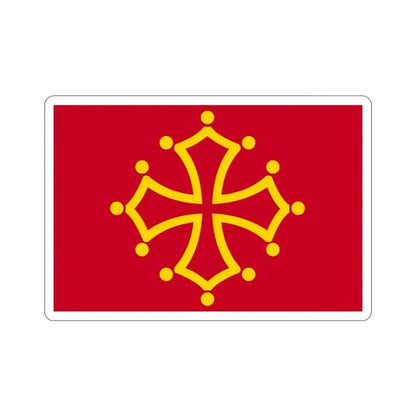 Flag of Midi Pyrénées France STICKER Vinyl Die-Cut Decal - The Sticker Space