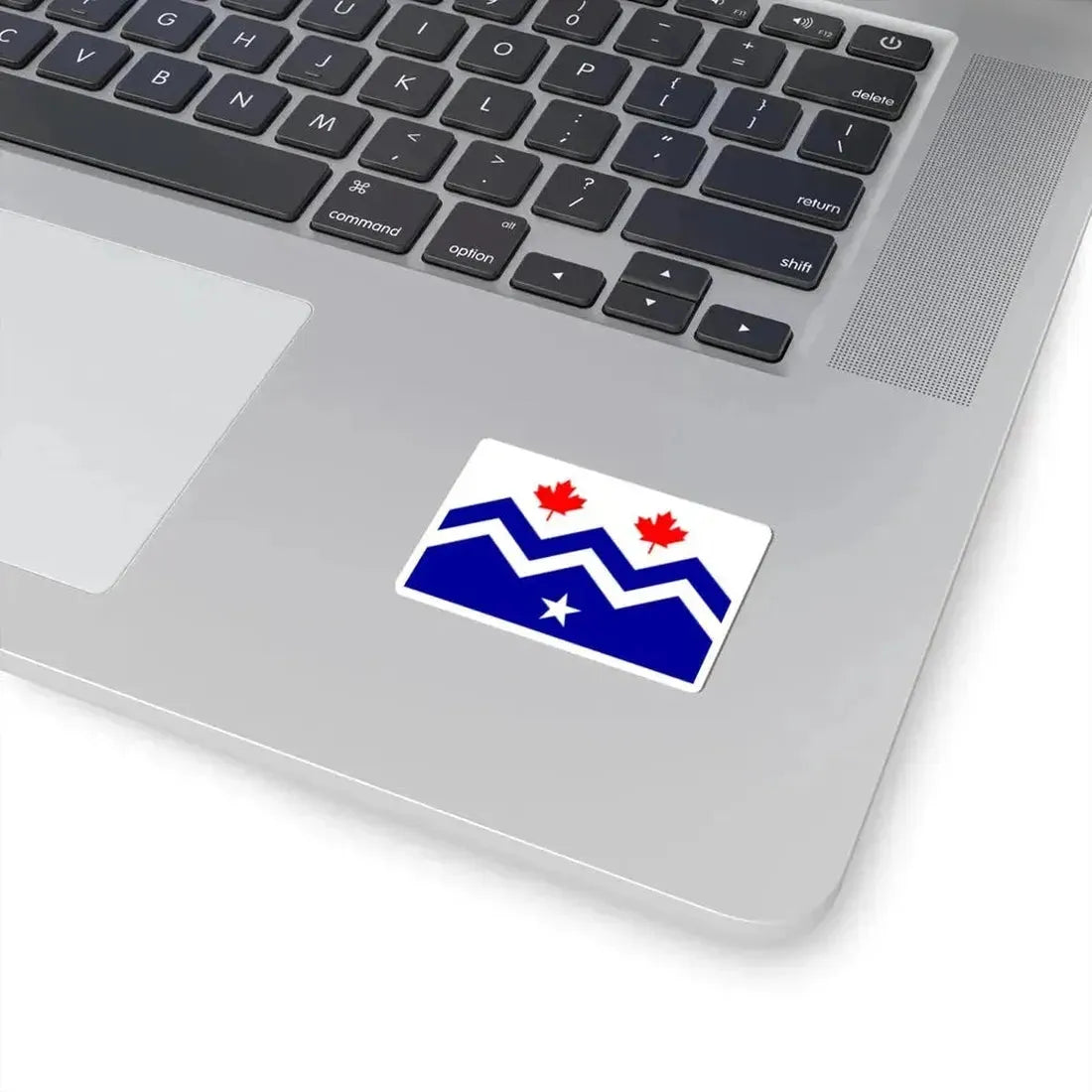 Flag of Midway British Columbia (Canada) STICKER Vinyl Kiss-Cut Decal - The Sticker Space