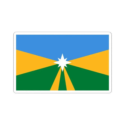 Flag of Midway Kentucky (United States) STICKER Vinyl Kiss-Cut Decal 2 Inch White - The Sticker Space