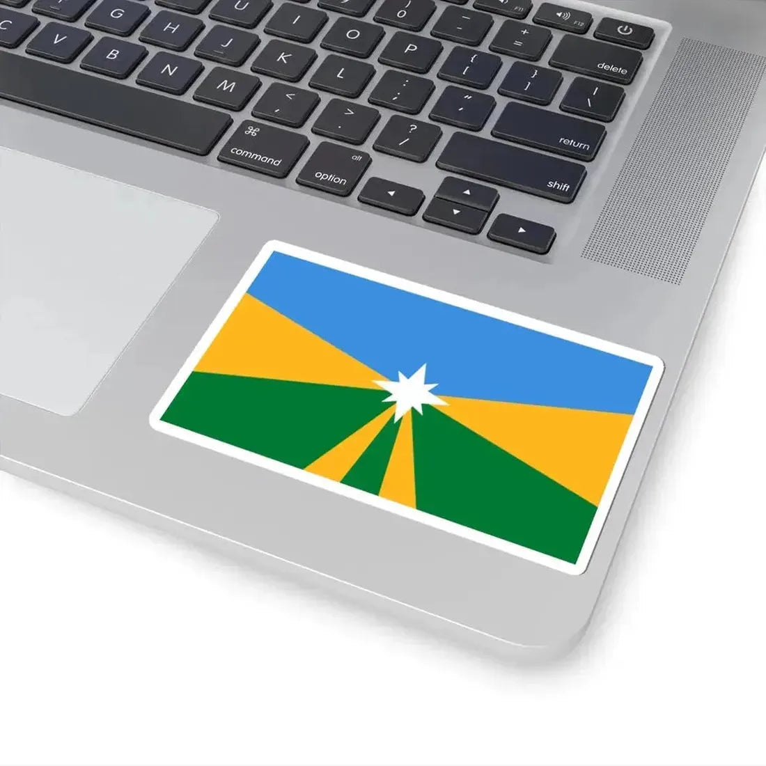 Flag of Midway Kentucky (United States) STICKER Vinyl Kiss-Cut Decal - The Sticker Space