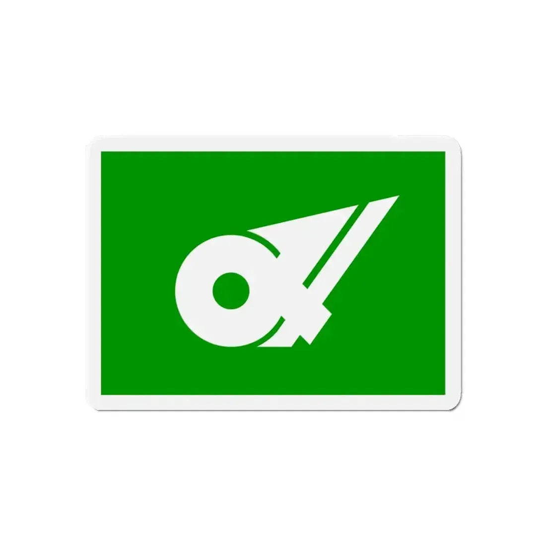 Flag of Mie Prefecture Japan - Refrigerator Magnet - The Sticker Space