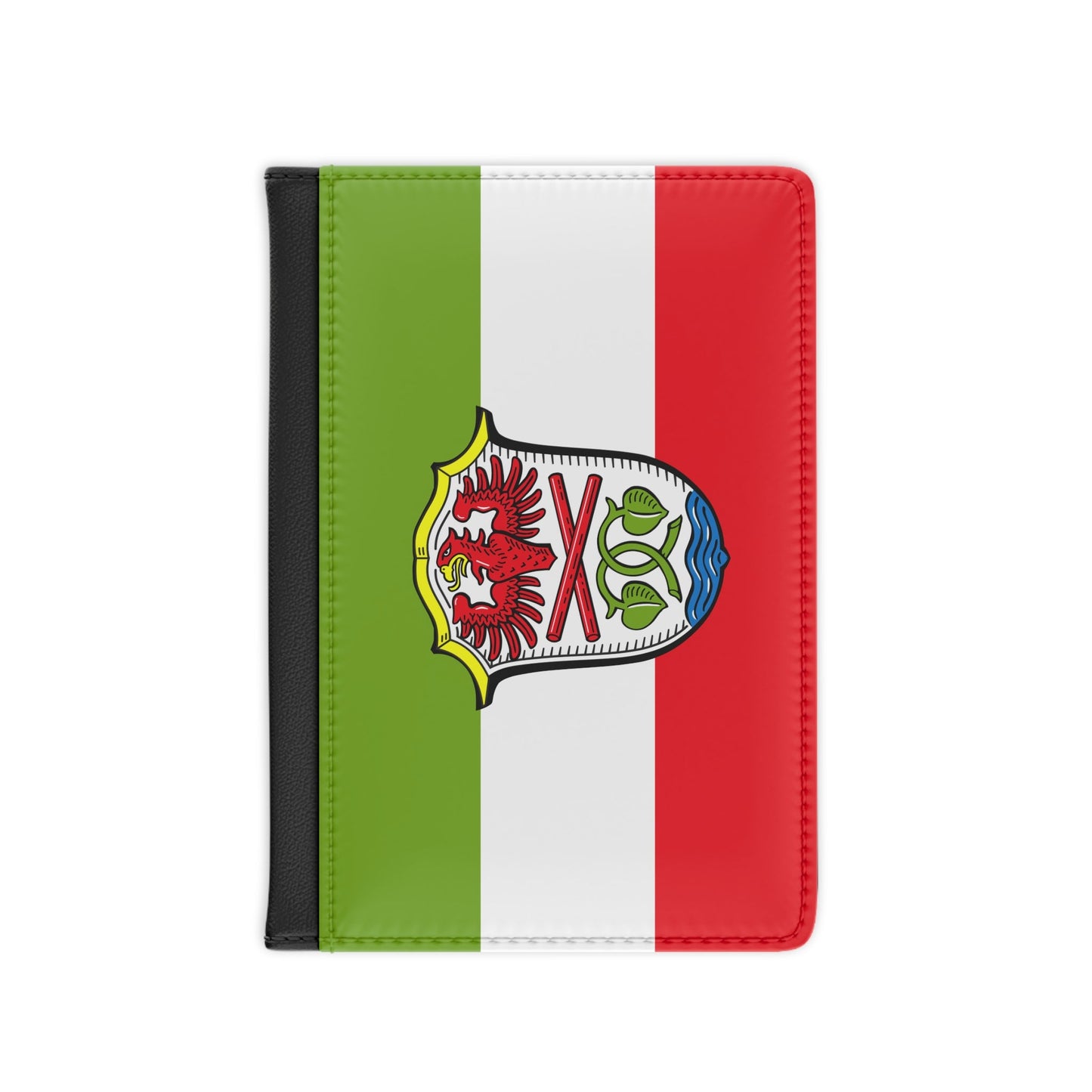 Flag of Miesbach Germany - Passport Holder-3.9" x 5.8"-The Sticker Space