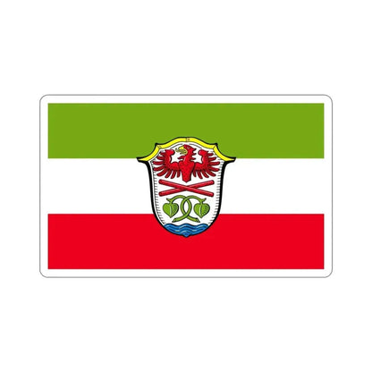 Flag of Miesbach Germany STICKER Vinyl Die-Cut Decal 3 Inch - The Sticker Space