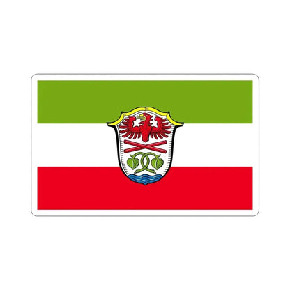 Flag of Miesbach Germany STICKER Vinyl Die-Cut Decal 5 Inch - The Sticker Space