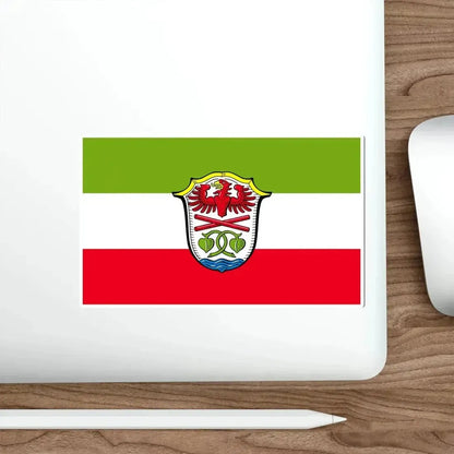 Flag of Miesbach Germany STICKER Vinyl Die-Cut Decal - The Sticker Space