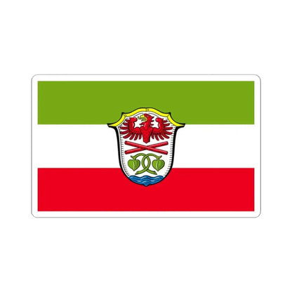 Flag of Miesbach Germany - STICKER Vinyl Kiss-Cut Decal 2 Inch White - The Sticker Space
