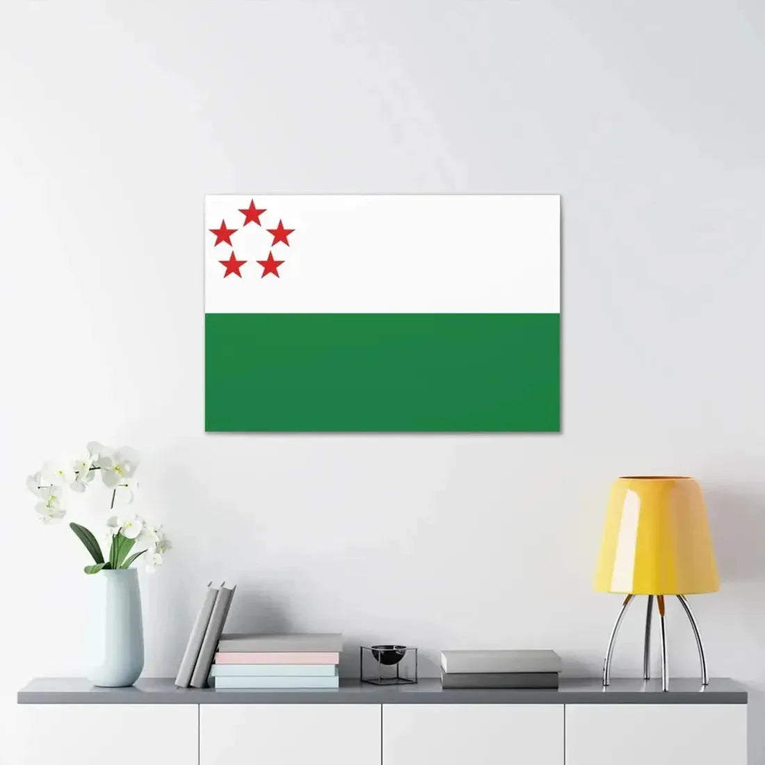 Flag of Milagro Ecuador - Canvas Wall Art - The Sticker Space