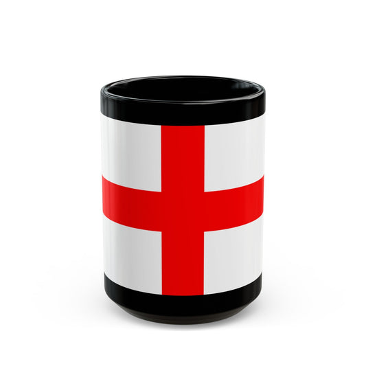 Flag of Milan Italy - Black Coffee Mug-15oz-The Sticker Space