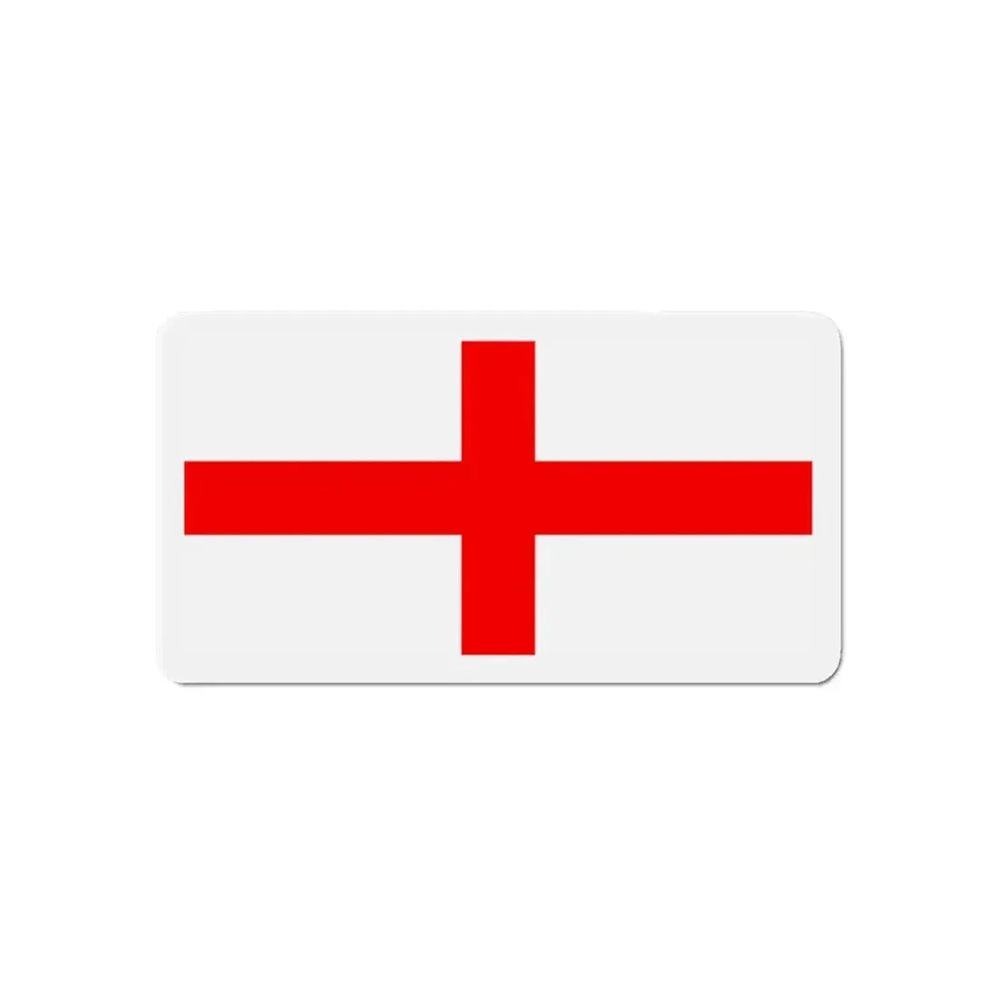 Flag of Milan Italy - Refrigerator Magnet 6 Inch - The Sticker Space