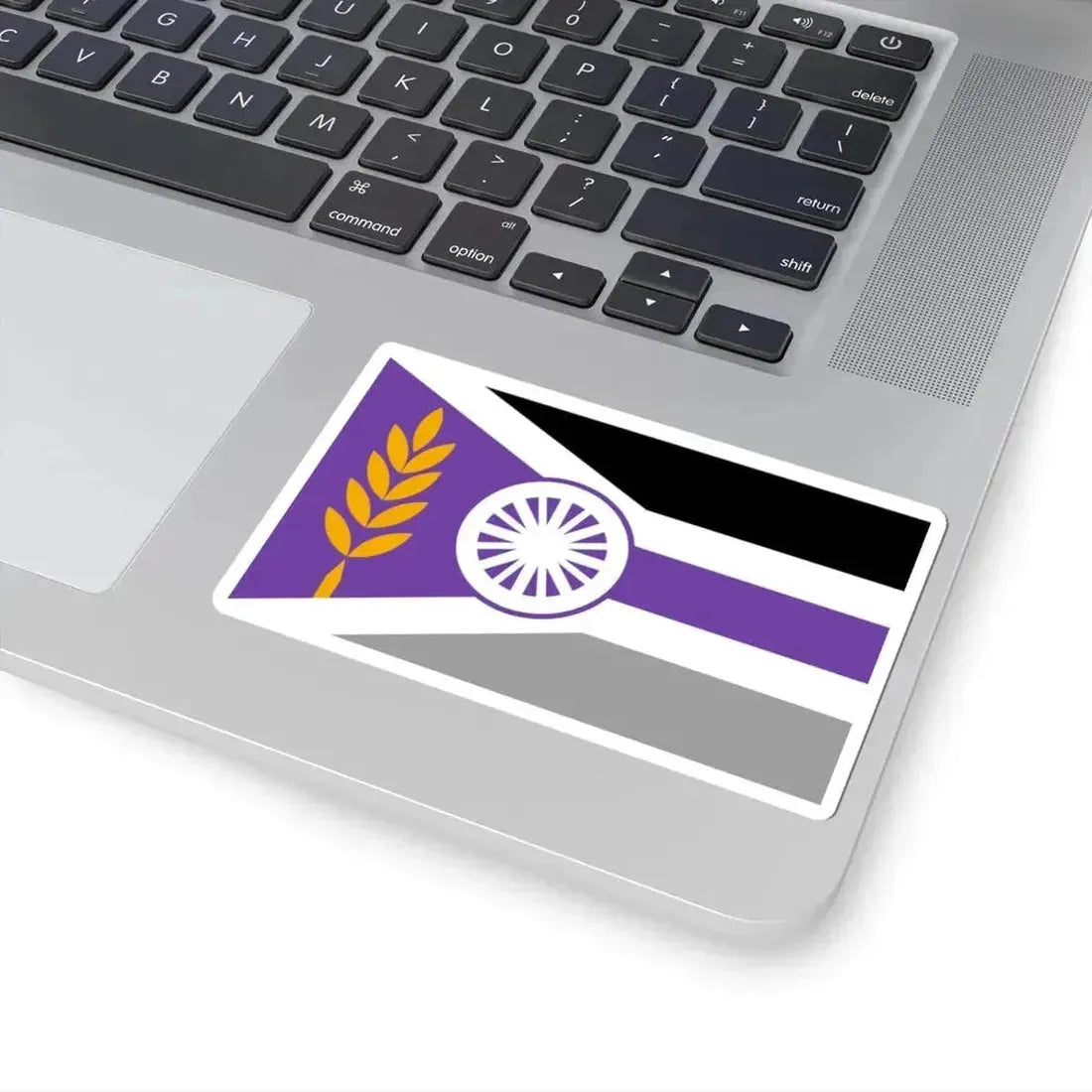 Flag of Milford Nebraska (United States) STICKER Vinyl Kiss-Cut Decal - The Sticker Space