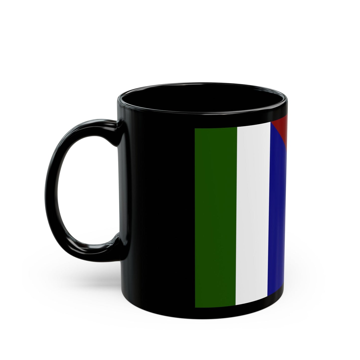 Flag of Milne Bay Papa New Guinea - Black Coffee Mug-The Sticker Space