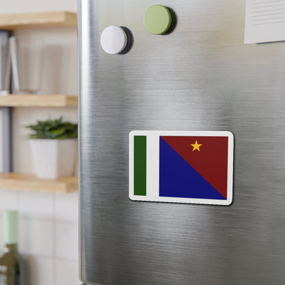 Flag of Milne Bay Papa New Guinea - Die-Cut Magnet-The Sticker Space