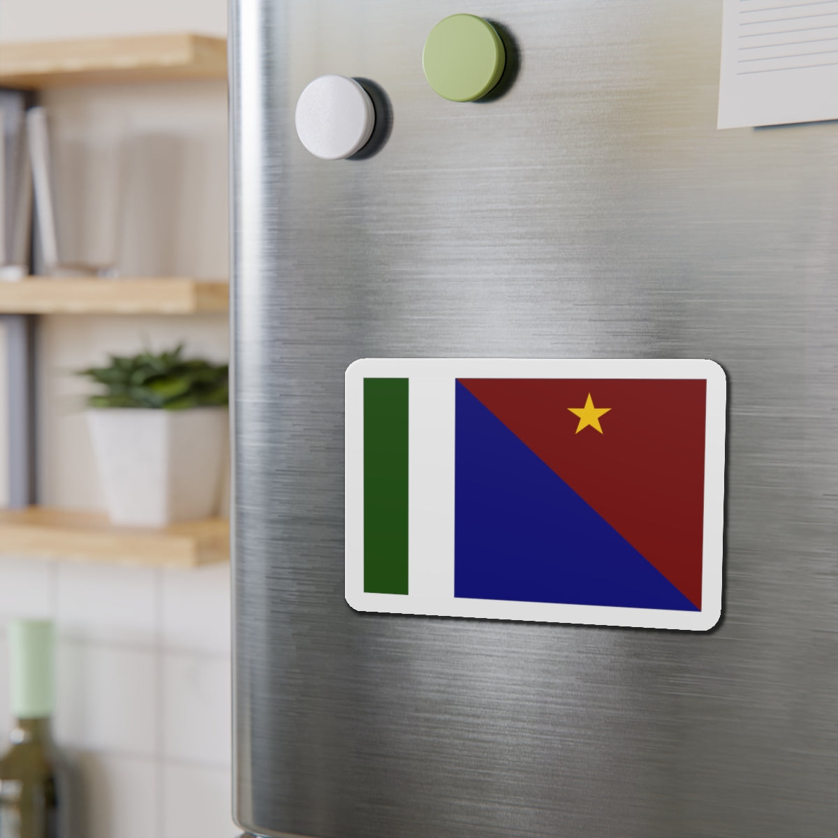 Flag of Milne Bay Papa New Guinea - Die-Cut Magnet-The Sticker Space