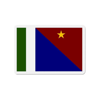 Flag of Milne Bay Papa New Guinea - Refrigerator Magnet 3 Inch - The Sticker Space