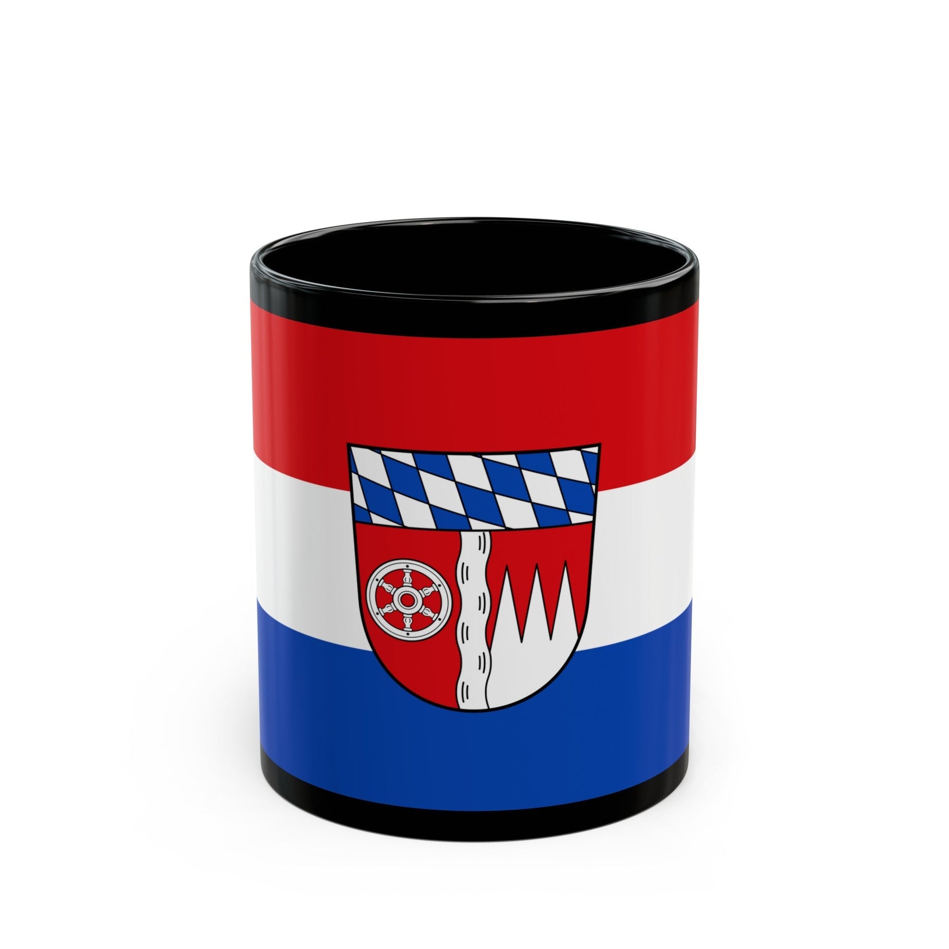 Flag of Miltenberg Germany - Black Coffee Mug-11oz-The Sticker Space