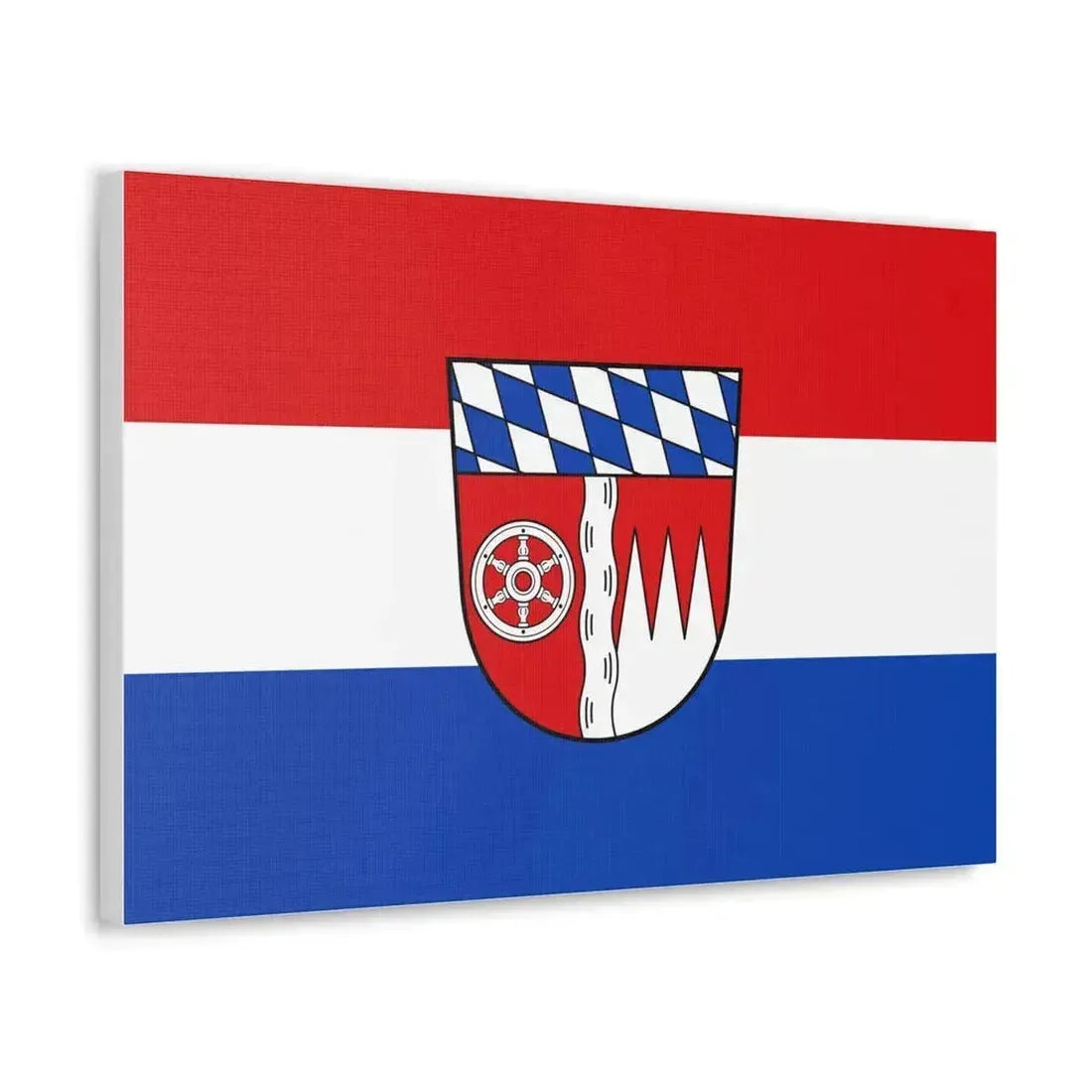 Flag of Miltenberg Germany - Canvas Wall Art - The Sticker Space