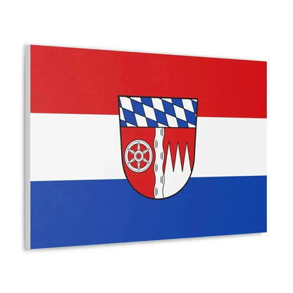 Flag of Miltenberg Germany - Canvas Wall Art - The Sticker Space