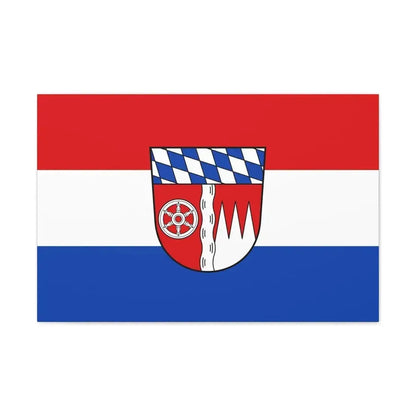 Flag of Miltenberg Germany - Canvas Wall Art - The Sticker Space