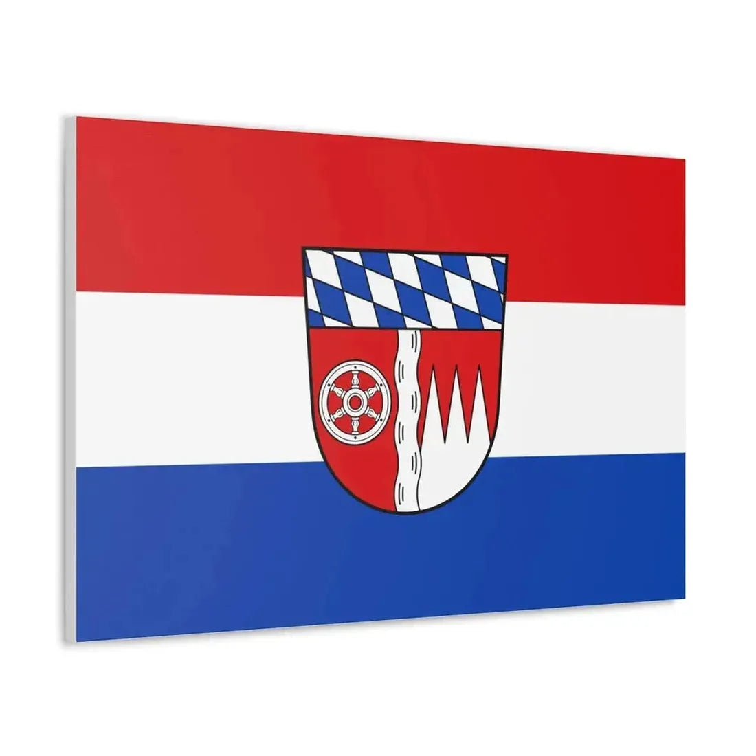 Flag of Miltenberg Germany - Canvas Wall Art - The Sticker Space
