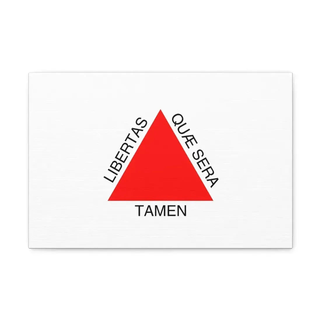 Flag of Minas Gerais Brazil - Canvas Wall Art 18″ x 12″ 1.25" - The Sticker Space