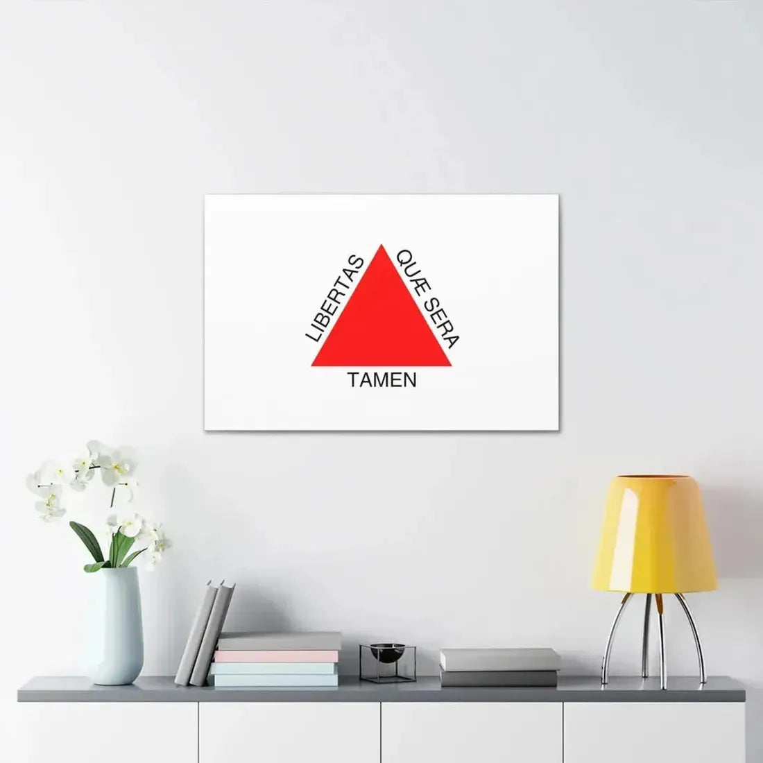 Flag of Minas Gerais Brazil - Canvas Wall Art - The Sticker Space