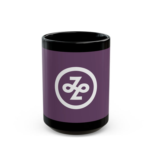 Flag of Minato Tokyo Japan - Black Coffee Mug-15oz-The Sticker Space