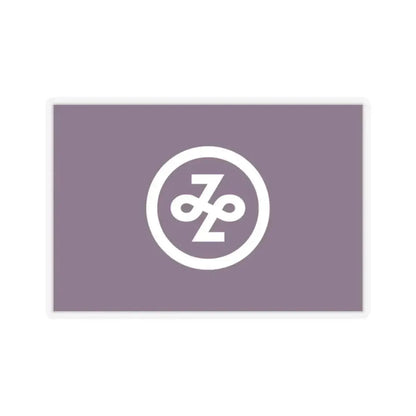 Flag of Minato Tokyo Japan - STICKER Vinyl Kiss-Cut Decal 2 Inch Transparent - The Sticker Space