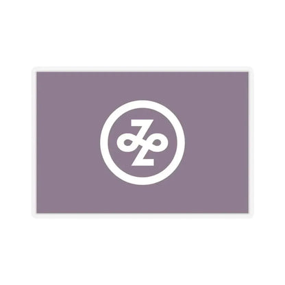 Flag of Minato Tokyo Japan - STICKER Vinyl Kiss-Cut Decal 4 Inch Transparent - The Sticker Space