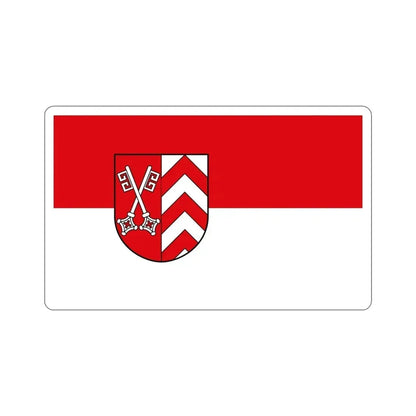 Flag of Minden Lübbecke Germany STICKER Vinyl Die-Cut Decal 4 Inch - The Sticker Space
