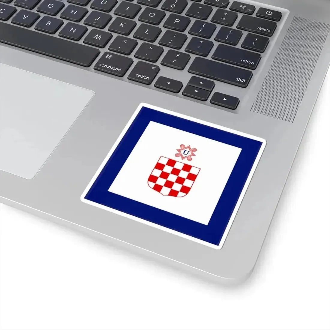 Flag of Minister in Independent State of Croatia (Croatia) STICKER Vinyl Kiss-Cut Decal - The Sticker Space