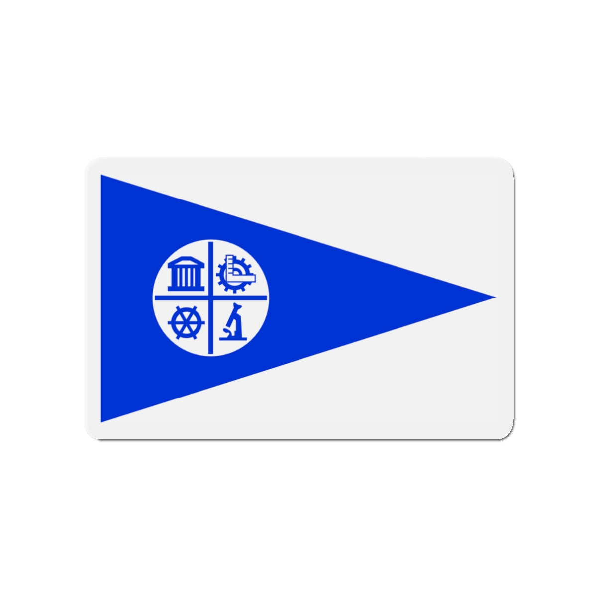 Flag of Minneapolis - Die-Cut Magnet-3" x 3"-The Sticker Space