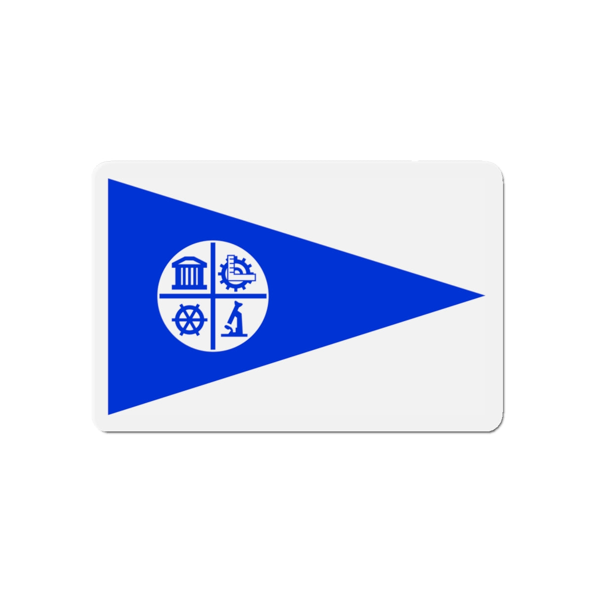 Flag of Minneapolis - Die-Cut Magnet-5" x 5"-The Sticker Space