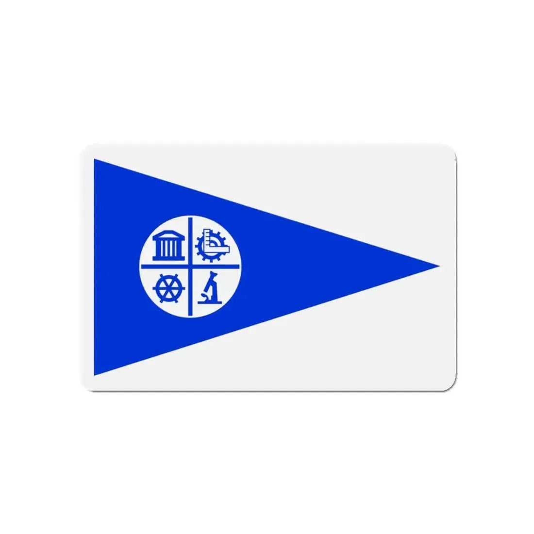 Flag of Minneapolis - Refrigerator Magnet 4 Inch - The Sticker Space