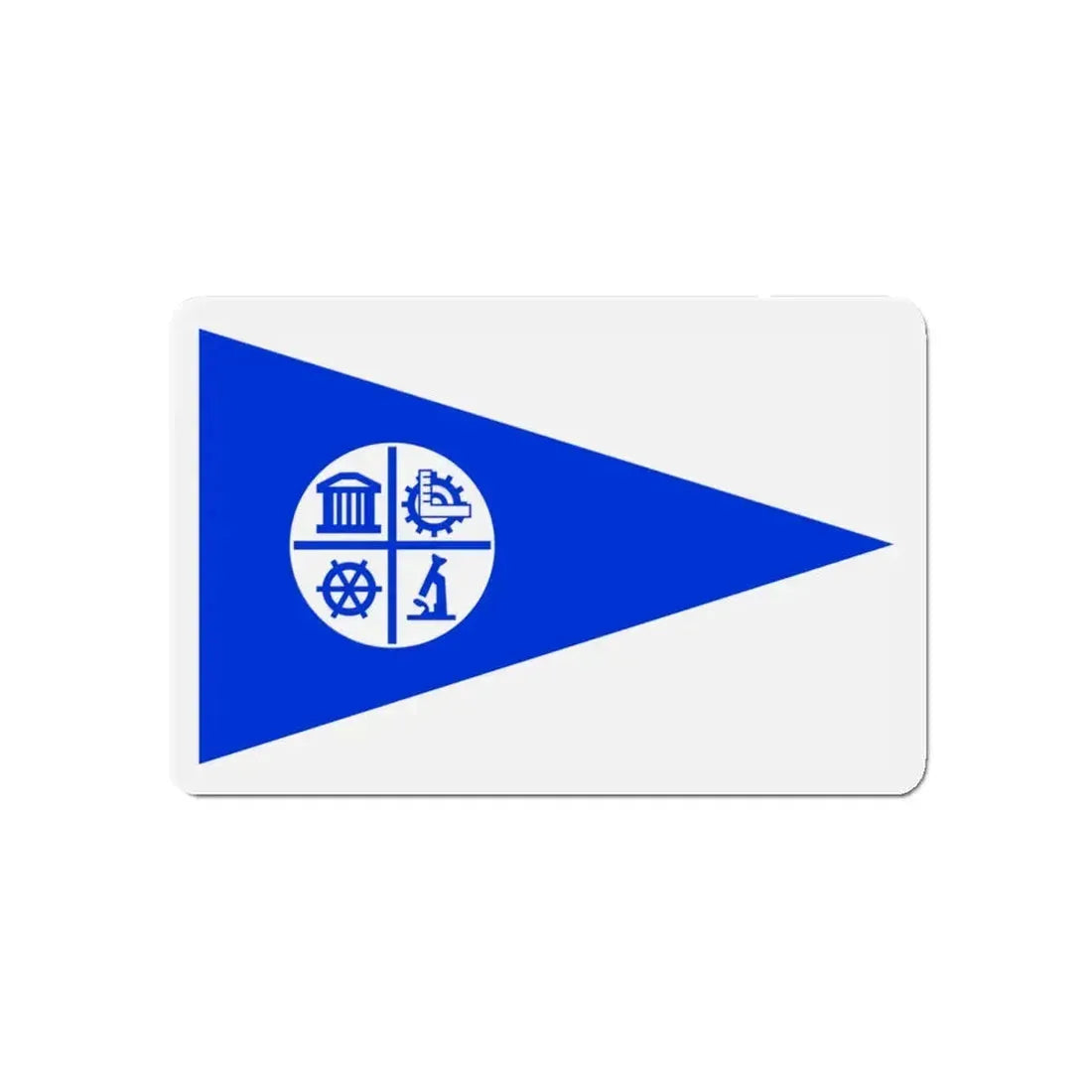 Flag of Minneapolis - Refrigerator Magnet 5 Inch - The Sticker Space