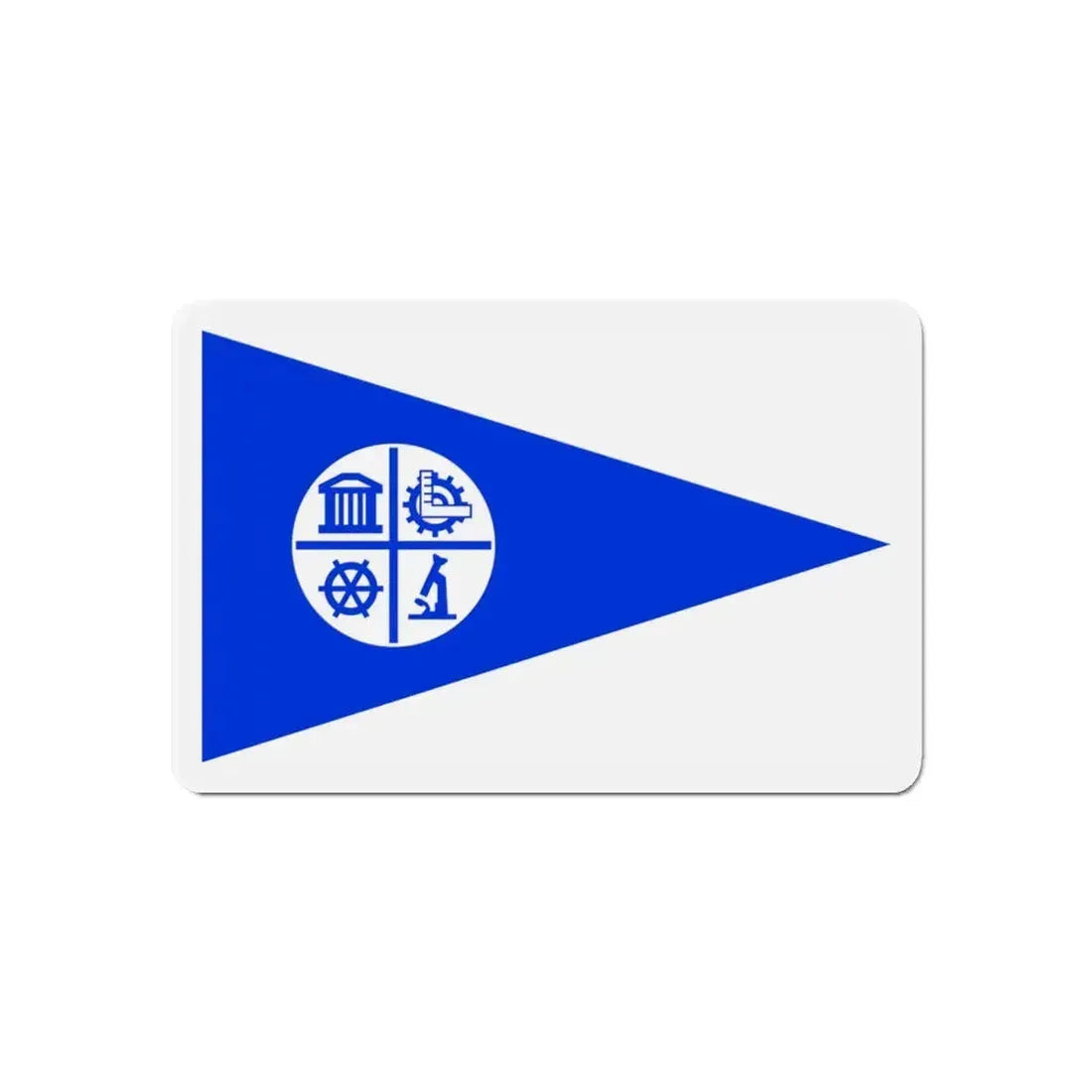 Flag of Minneapolis - Refrigerator Magnet 6 Inch - The Sticker Space