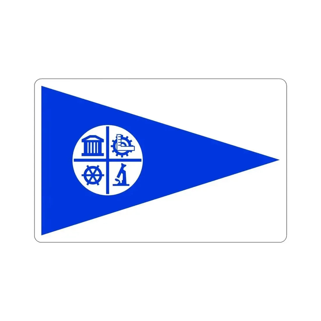 Flag of Minneapolis USA STICKER Vinyl Die-Cut Decal - The Sticker Space