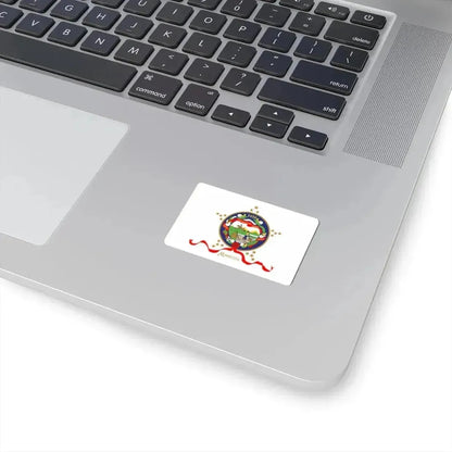 Flag of Minnesota 1893-1957 obverse 3.5 ratio (United States) STICKER Vinyl Kiss-Cut Decal - The Sticker Space